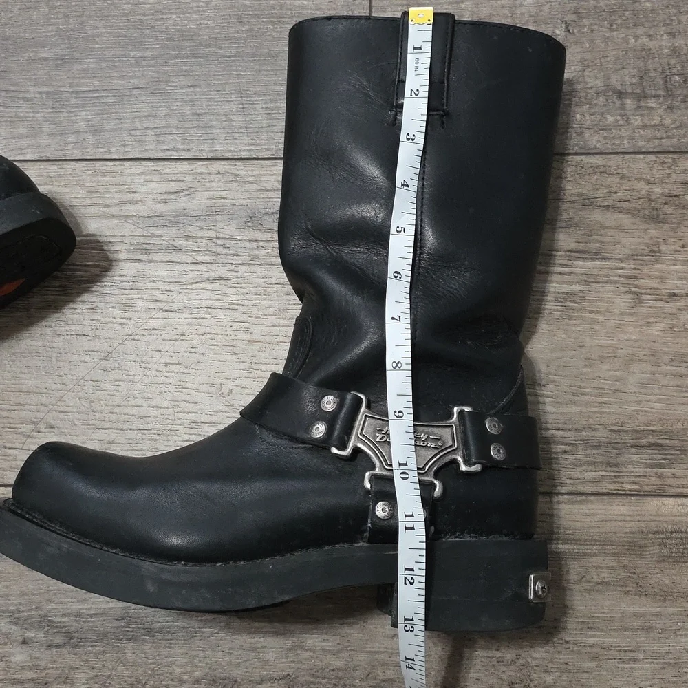 Harley-Davidson Men's Hustin Waterproof Motorcycle Boots